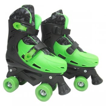 PATINS ROLLER  AJUSTAVEL VD PR TAMANHO G 37 40