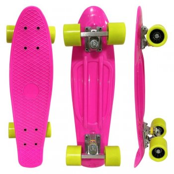 SKATE MINI CRUISER DM RADICAL ROSA