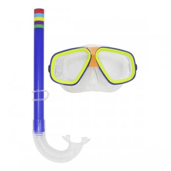 KIT PARA MERGULHO INFANTIL 2 PCS MASCARA+SNORKEL DM SPLASH