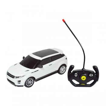 CARRO CONTROLE REMOTO SEM FIO SUV 4 FUNCOES 1:20 COM LUZ