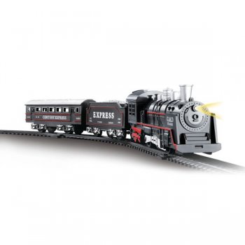 PISTA TREM LOCOMOTIVA COM LUZ E SOM 67,5 CM