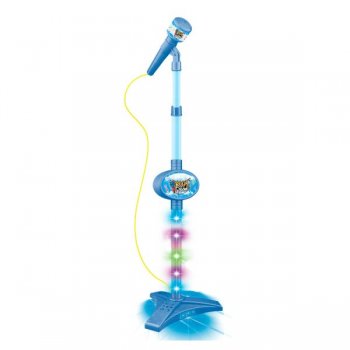 MICROFONE PEDESTAL INFANTIL ROCK SHOW AZUL