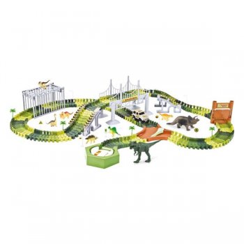 PISTA DINOSSAURO TRACK COM PONTE E ACESSORIOS  220 PCS