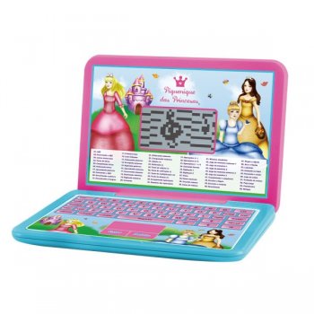 BRINQUEDO LAP TOP 60 ATIVIDADES BILINGUE PRINCESAS