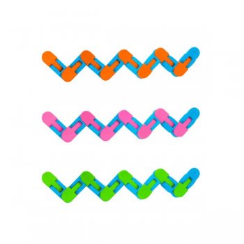 BRINQUEDO SENSORIAL UNZIP TOYS CORES SORTIDAS