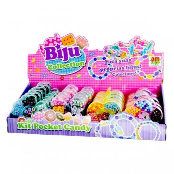 BIJU COLLECTION KIT POCKET CANDY SORTIDO