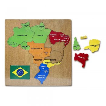 DIDATICOS APRENDA BRINCANDO MAPA BRASIL