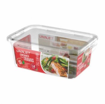 CONTAINER C/ TRAVA PRIME 1400ML PP-NAT