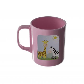 Caneca Pin Pin 260 ml - Rosa