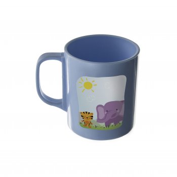 Caneca Pin Pin 260 ml - Azul