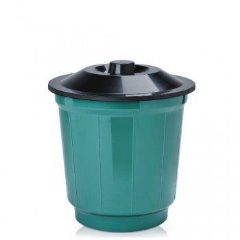 LIXEIRA COM TAMPA 20 LTS C/25 PÇS