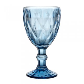 88042-TAÇA DIAMOND SAFIRA 340ML 6PÇS