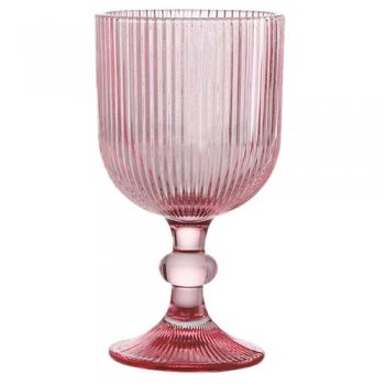 88307-TAÇA VERSALHES ROSA 390ML 6PÇS