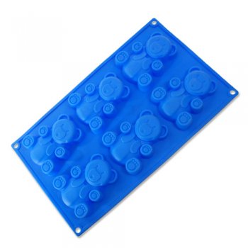 5840-FORMA URSINHO SILICONE (6 ESPAC)