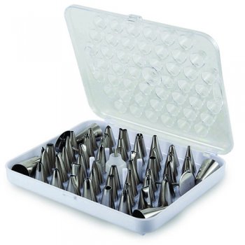 6384-JG BICOS DE CONFEITAR INOX (56PCS)