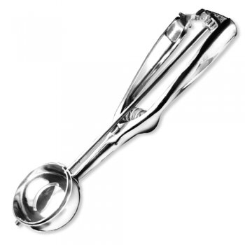 6451-COLHER SORVETE INOX C/EJETOR (4CM)