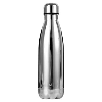 7664-GARRAFA TÉRMICA CURVE CHROME 500ML