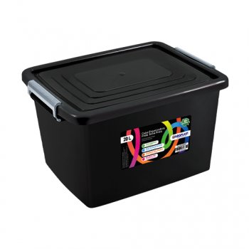 CAIXA ORGANIZADORA PRETA 20L