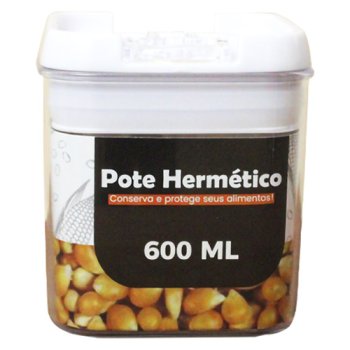 9093- POTE HERMÉTICO 600ML