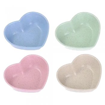 10289- TIGELA CORAÇÃO BAMBU ECO 14*7CM