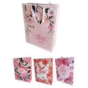 10382-SACOLA PRESENTE P/MÃE 31*42*12