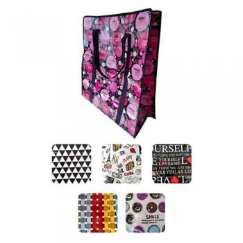 10424- BOLSA REFORÇADA ESTAMPAS 70*70*30