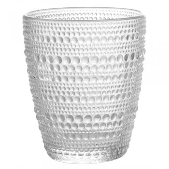 88260-COPO DE VIDRO PÉROLA 300ML 6PÇS
