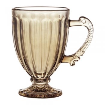 88486- CANECA CRISTAL ÂMBAR 190ML 6PÇS