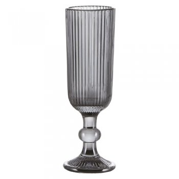 88521- TAÇA VERSALHES CINZA 160ML 6PÇS