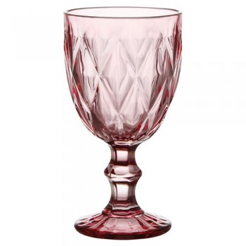 88570-TAÇA DIAMOND  AMETISTA 260ML 6 PÇS
