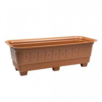 VASO RETANGULAR 6 LITROS - TERRACOTA