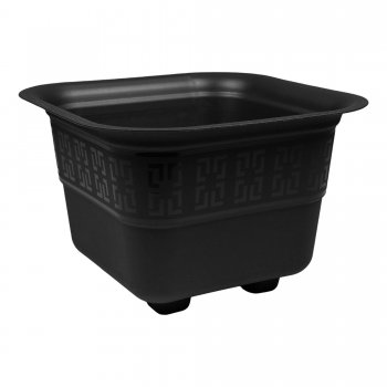 VASO QUADRADO 6 LITROS - PRETO