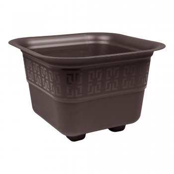 VASO QUADRADO 6 LITROS - CAFÉ