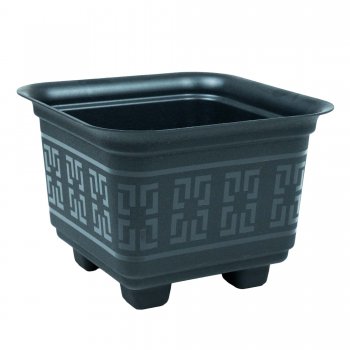 VASO QUADRADO 3 LITROS - PRETO