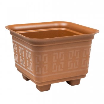 VASO QUADRADO 3 LITROS - TERRACOTA