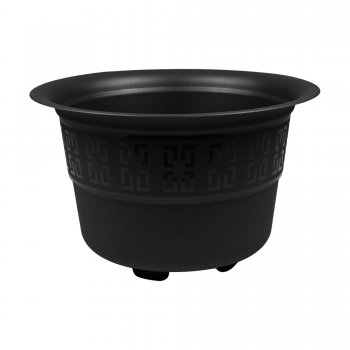 VASO REDONDO 5 LITROS - PRETO