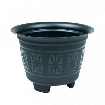 VASO REDONDO 2 LITROS - PRETO