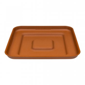 PRATO QUADRADO Nº 2 - TERRACOTA