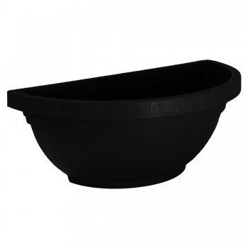 VASO DE PAREDE 2,5 LITROS - PRETO