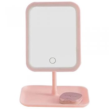 10172-ESPELHO QUADRADO LED USB