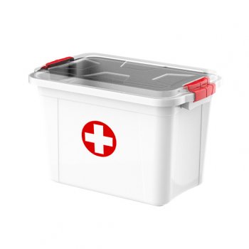 CAIXA PRIMEIRO SOCORROS 5L PP- NAT