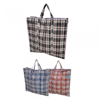 10428-BOLSA COMPRAS XADREZ 50*50*12