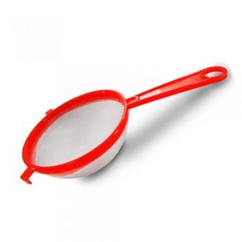 556-18-PENEIRA C/ MALHA DE ALUMINIO 18CM