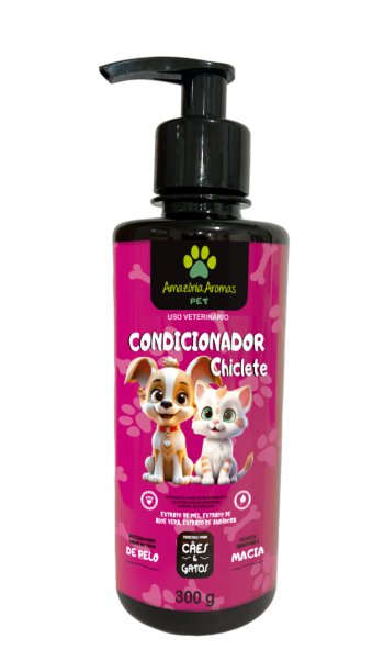 CONDICIONADOR AMAZONIA AROMAS PET 300G CHICLETE