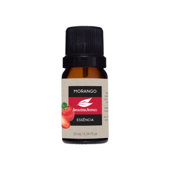 ESSÊNCIA OLEOSA AMAZONIA AROMAS 10ML MORANGO