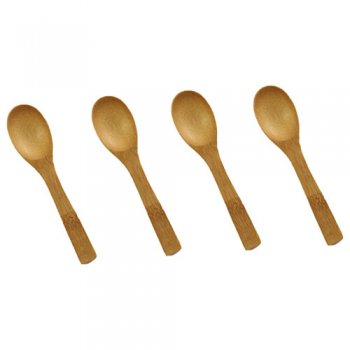 10305- KIT 4 COLHERES BAMBU