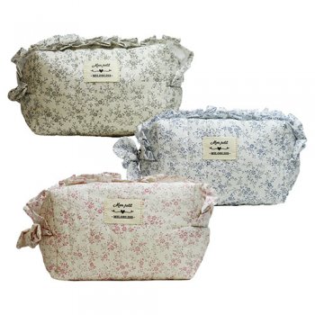 10469- NECESSAIRE FLORES 25X11X5