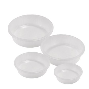 KIT BACIA PLAS. 4 PÇS TRANSPARENTE