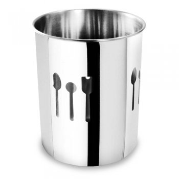 5925-SUPORTE P/TALHERES INOX 9X12