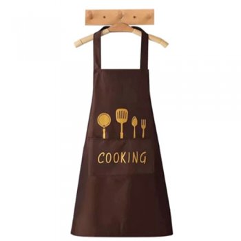 10077-AVENTAL C/ BOLSO IMPERMEÁVEL